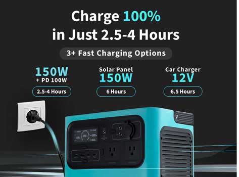 3 Charging Options